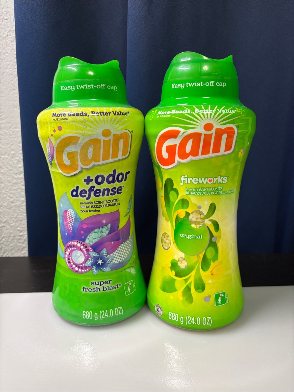 Kids Laundry Scent Booster - Green (Original & Super Fresh Blast)